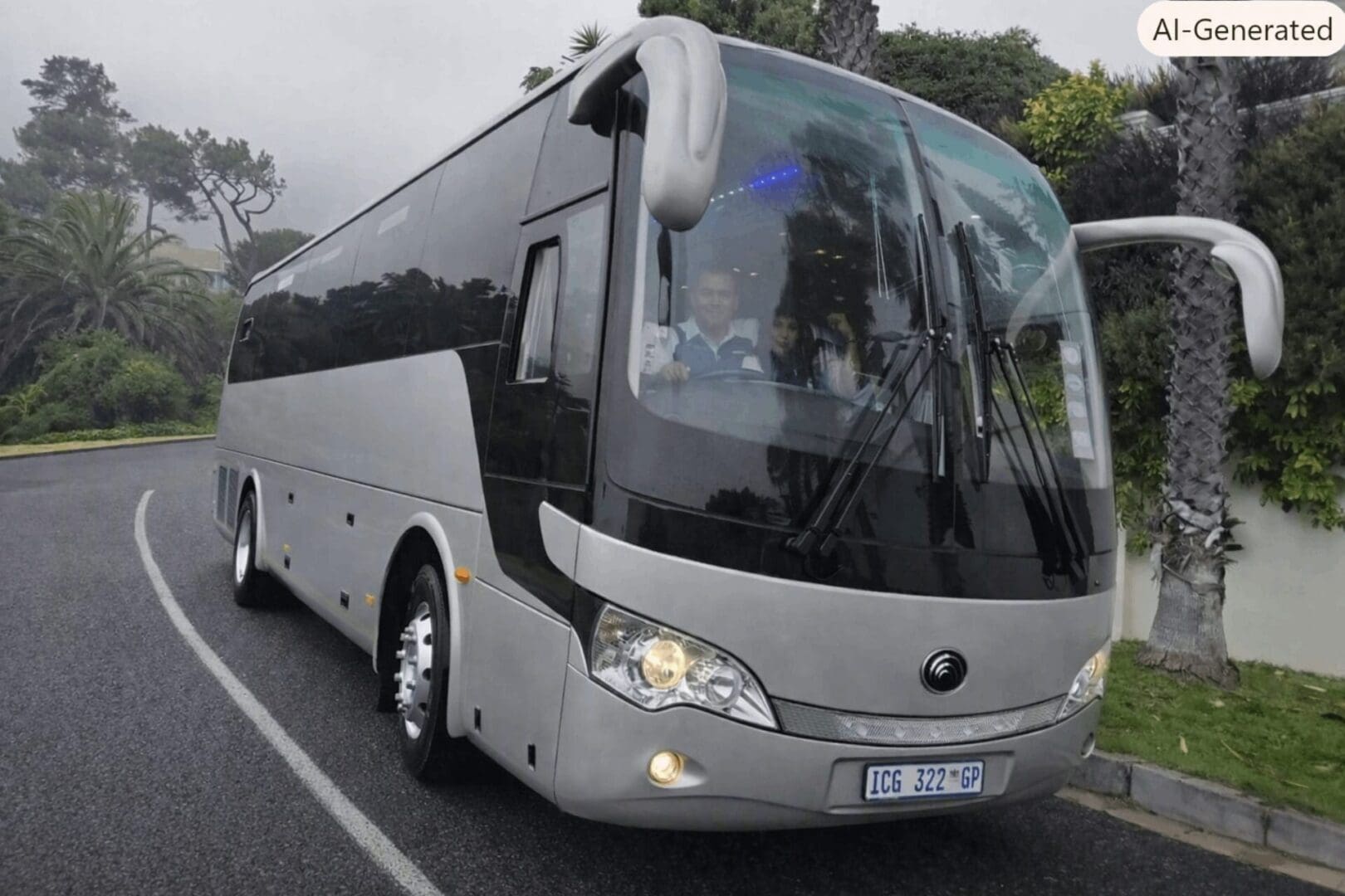 32-Seater Yutong Luxury Midibus Exterior