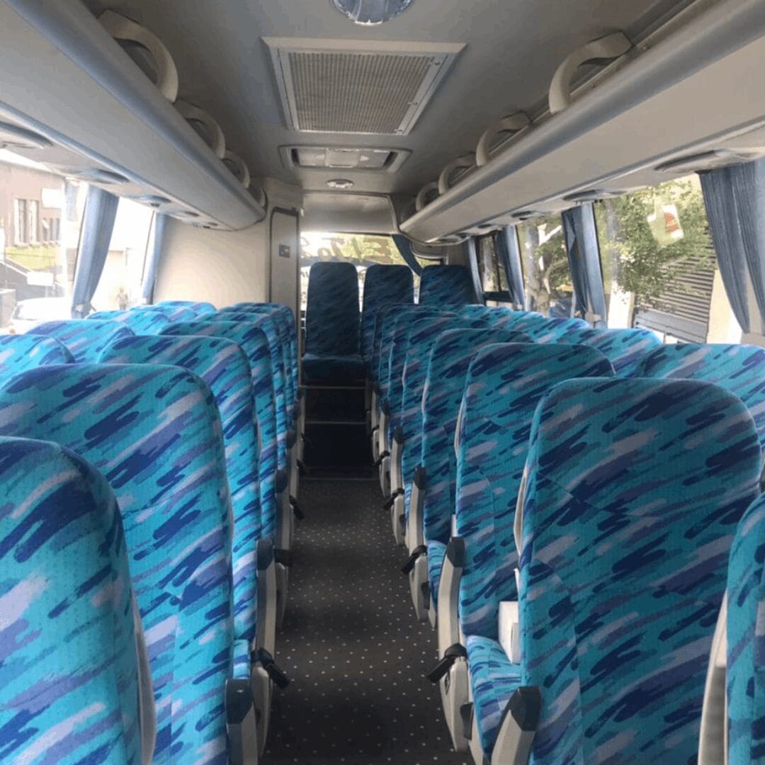 36-Seater Luxury Touring Coach Passenger Interior