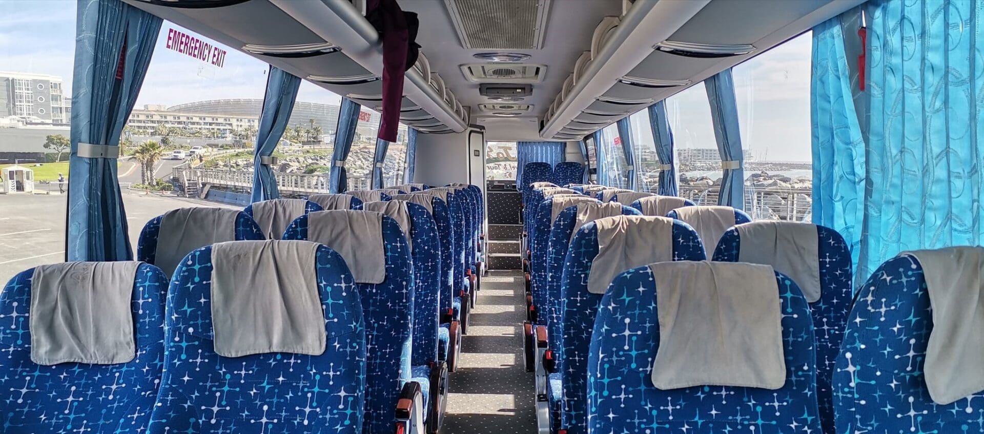 42-Seater Luxury Coach Cabin Interior
