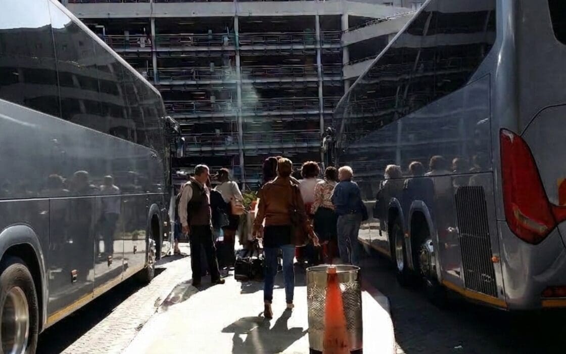Conference Attendees arriving at ORT Airport to attend a Conference Event in Sandton Johannesburg.