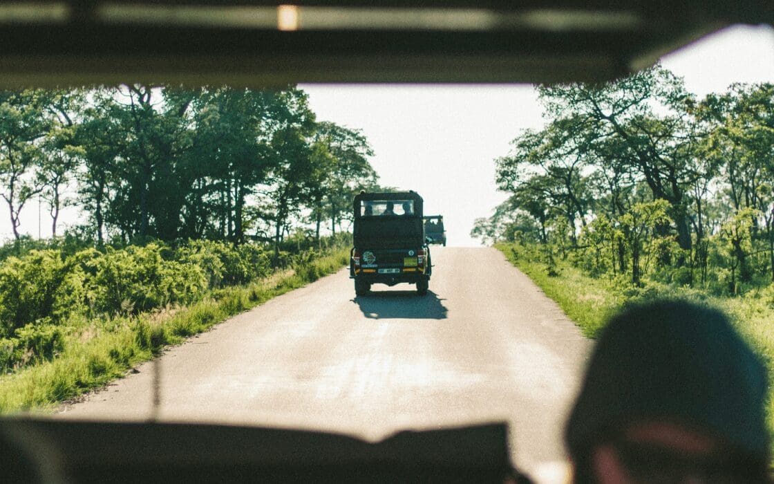 Safari Group on tour in Kruger Park.