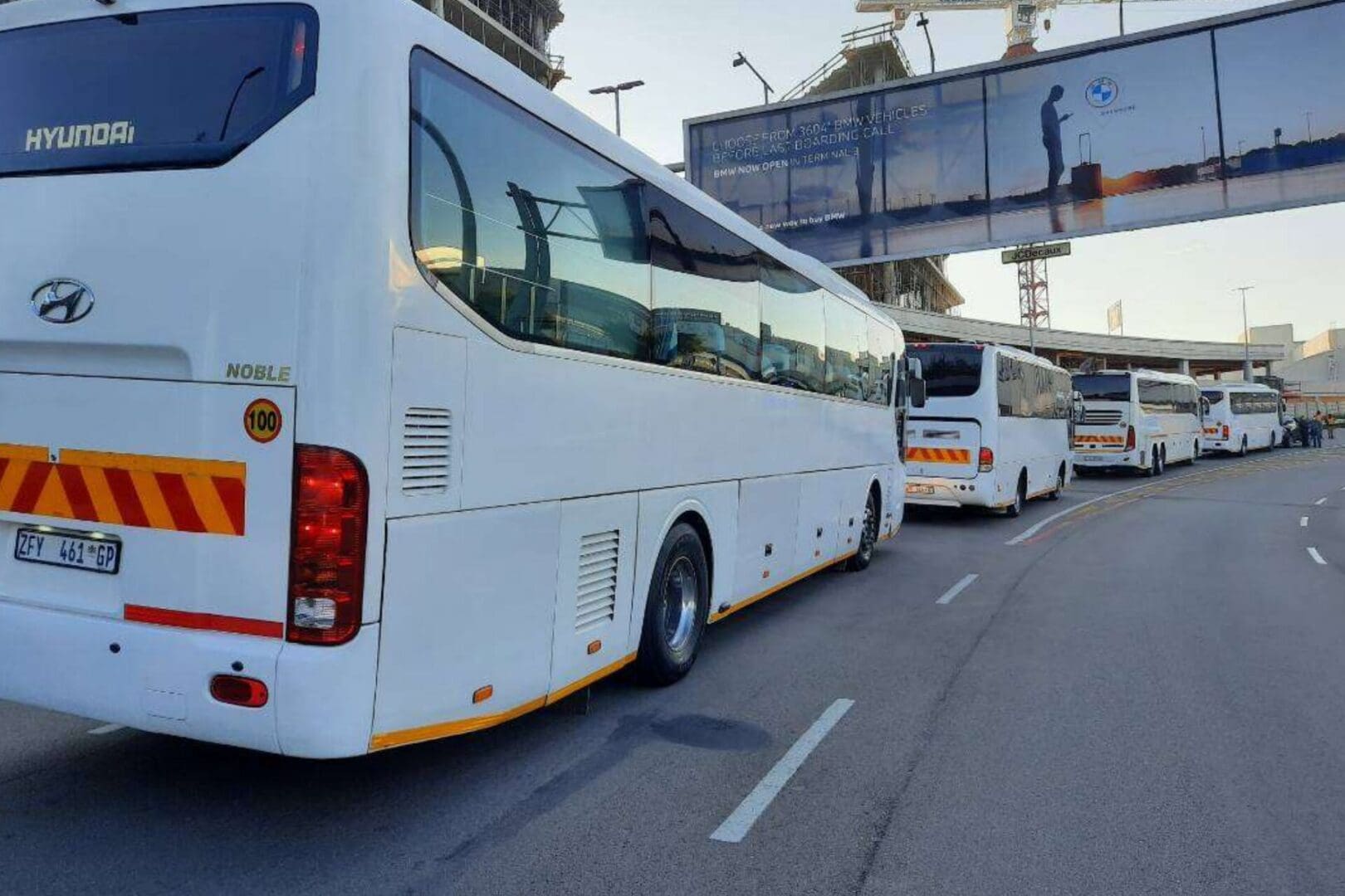 Luxury Coach Transport Services Johannesburg Depot
