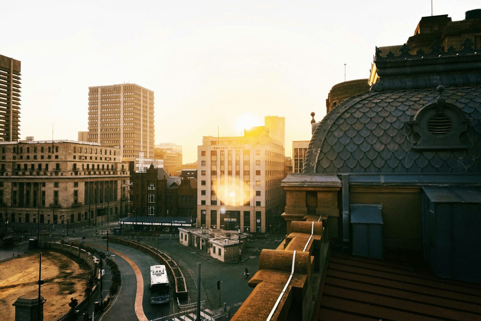 Pretoria with sunrise