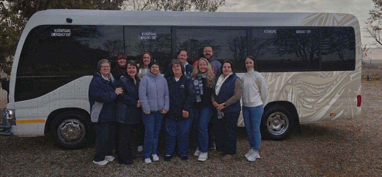 Small Corporate Group on 22 Seater Luxury Coach