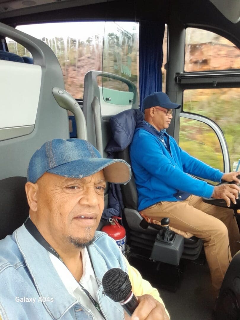 Tour Guide Guiding Private Group